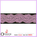 Classical well designed nice lace for dress with nude
